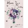 mum 90th Birthday, Birthday Card