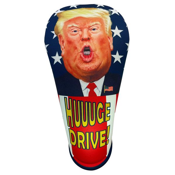 President Donald Trump HUUUGE Driver 460cc Club Headcover Handmade by BeeJo's Golf