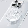 PopSockets iPhone 16 Pro Case Compatible with MagSafe, Phone Case for iPhone 16 Pro, Wireless Charging Compatible, Case Only - Clear