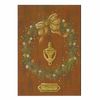 Christmas Wreath Mini Flag