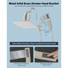 All Metal 10'' Filtered Rainfall Shower Head Combo, High Pressure Handheld Showe