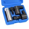 GEARLEADER Automotive Oxygen Sensor Socket, Universal 1/2" & 3/8" Drive Offset Vacuum Switch Socket Wrench