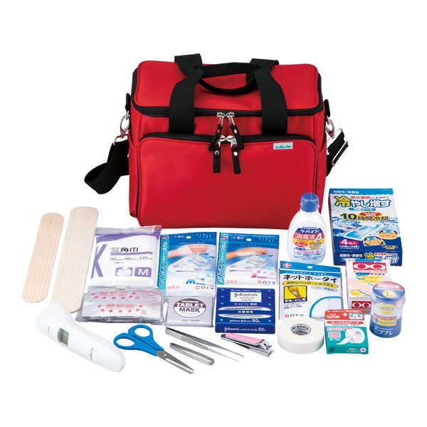 First aid bag set Non-contact thermometer NCB 1 piece