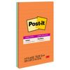 Post it Super Sticky Notes Energy Boost Collection 5x8 Lined 2 Pack
