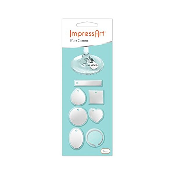 impress art diy kit wine charm