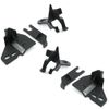 ROBUST Headlamp Headlight Bracket Tab Repair Kit Right & Left Side for Renault Clio Mk4 2012-2019