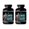 amino acids complex - BCAA 3000mg - muscle growth pills - 2 Bottles