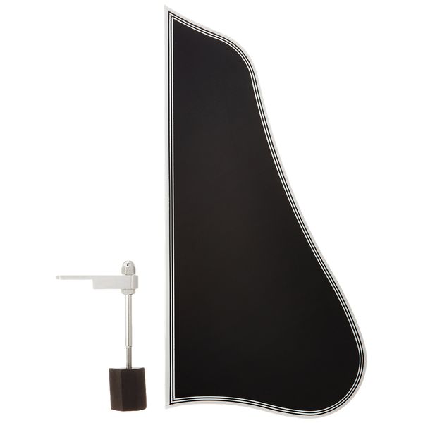 SCUD ATPGB-S Arch Top Guitar Pickguard with Small/Black Nickel Bracket