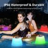 PuffyGlo Solar LED Lantern & Bluetooth Speaker – Portable, Colorful, Waterproof