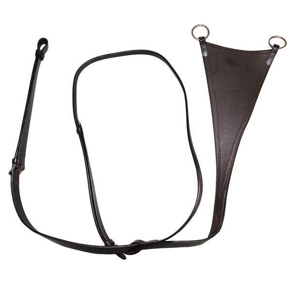 Hy Equestrian Bib Martingale - Brown - Full