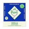 Dogal Green Tag 14" Viola String Set