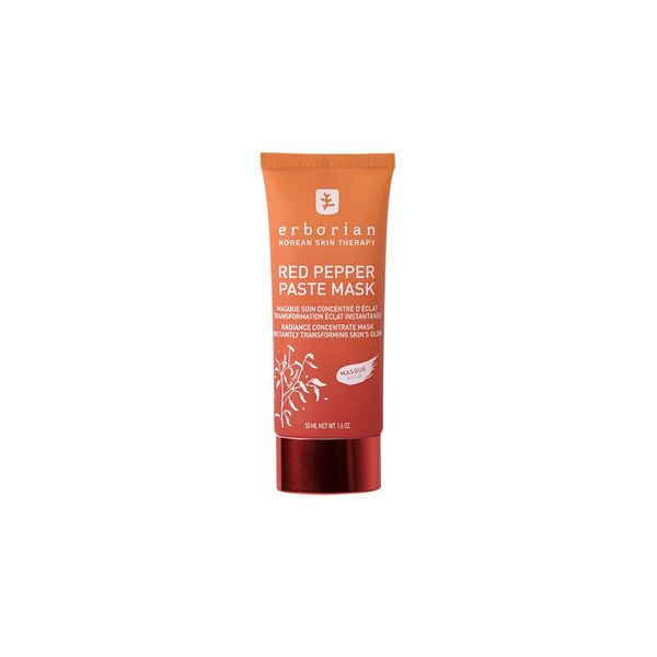 Erborian Red Pepper Paste - Koreanische Gesichtsmaske mit Chili-Extrakt für einen strahlenden Teint - Die Beauty-Maske verleiht dir neue Energie und zarte Haut - Face Mask für glatte Haut - 50 ml