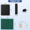 Transducer Mounting Plate Kit, 25mm Transducer Mount with Adhesive - No Drill