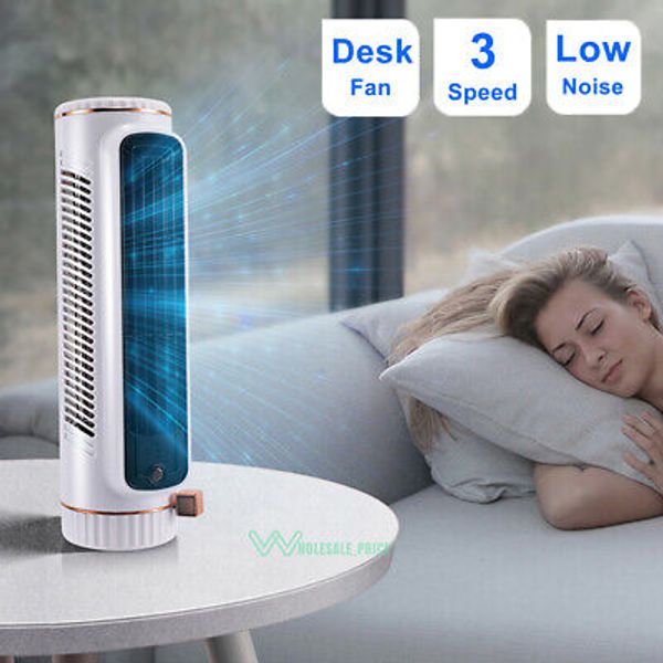 Portable Air Cooler Fan Mini Air Conditioner Personal Cooling Desk Tower Fan