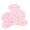 amscan,Multi 9909905 - Team Bride Hen Party Iron-on Patch - 6 Pack