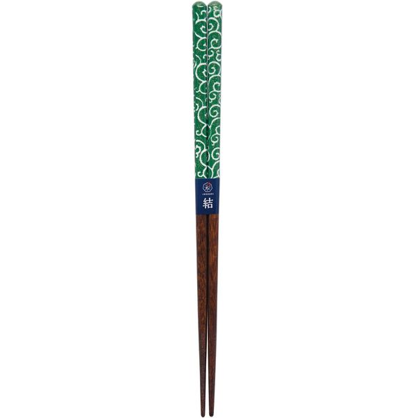 Cute Arabesque Pattern Chopsticks Green Size: Approx. H23 124148