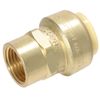 1 Pc XFITTING 3/4" Push Fit x 1/2" Female NPT Threaded Adapter