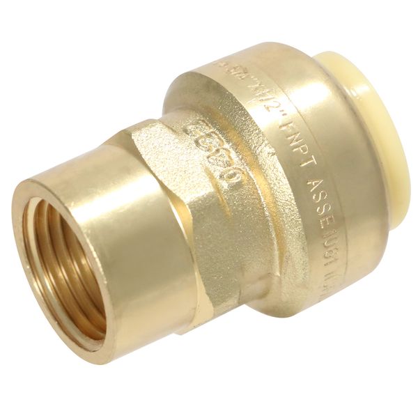 1 Pc XFITTING 3/4" Push Fit x 1/2" Female NPT Threaded Adapter