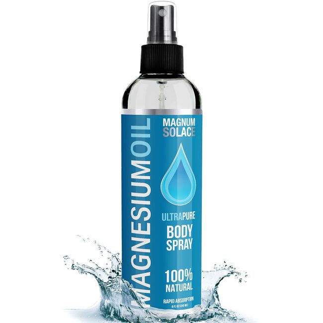 Pure Magnesium Oil Spray - 100% Natural Magnesium Spray - Sourced from The Dead Sea Topical Magnesium