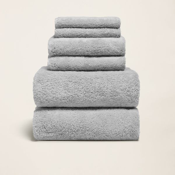 Serene Ultraplush Australian Cotton Towels - Gray / Standard Set (Set of 6 with Bath Towels)