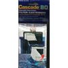 CPF1C3 Penn Plax Cascade 80 Back-Filter 3 pk Replacement Floss Carbon Cartridge 