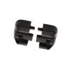 Brunner Camping Products 208/202 End Piece for Window Bar Sold as Pair Black