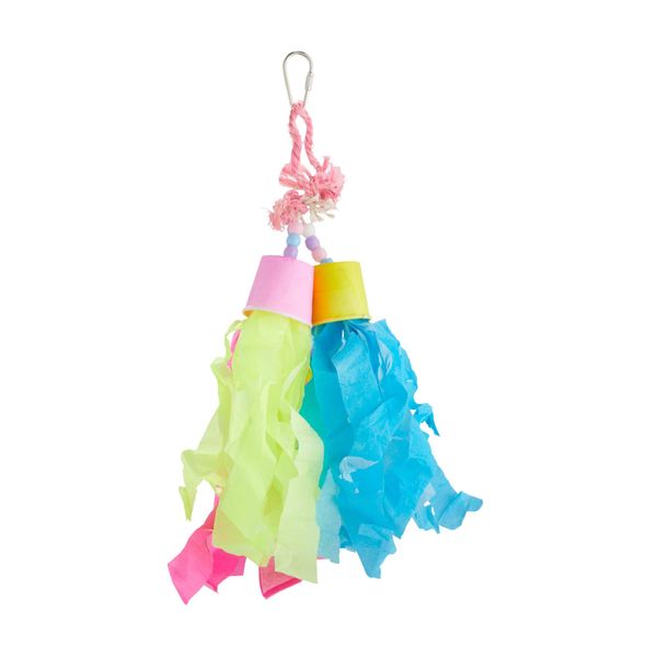 You & Me Rocket Tails Preening Bird Toy Small