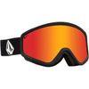 Volcom - Attunga Goggles Matte Black + Bonus Lens Yellow/Red Chrome