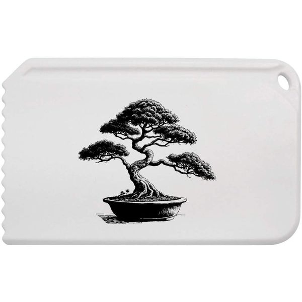 'Bonsai Tree in Pot' Plastic Ice Scraper (IC00040229)