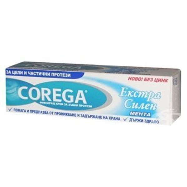 Corega Denture Adhesive Cream Extra Strong