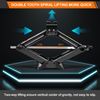 Car Tyre Changing Tools Kit Scissor Jack 2 Ton Labor-Saving Spanner Wind Up Jack