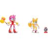 Sonic the Hedgehog Sonic 4" Action Figure 2 Pack - Modern Tails & Modern Amy
