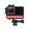 Black+Silica Gel Protective Frame Cold Shoe Protection Frame for Insta360 One RS