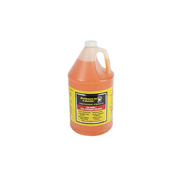 Gallon Bottle of Mechanic In A Bottle Fixes Fuel System Problems & Boosts Octane