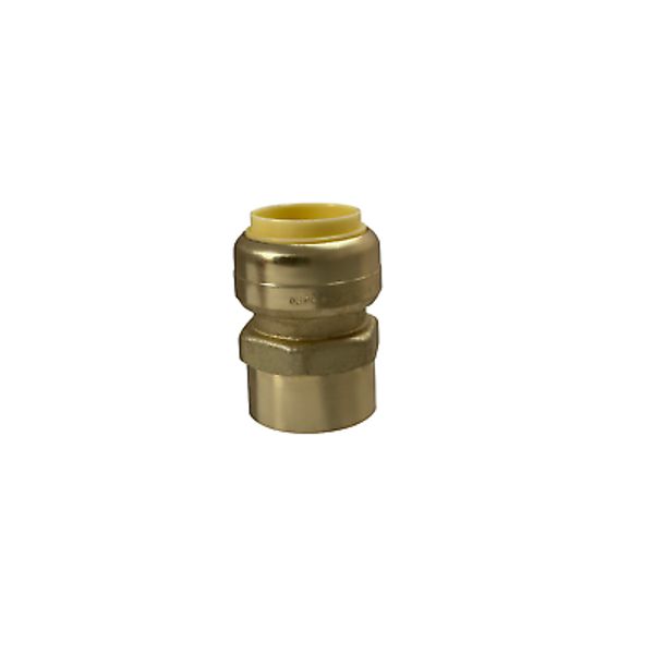 10 PIECES 3/4" PUSH FIT X 3/4" FNPT FEMALE THREADED ADAPTER