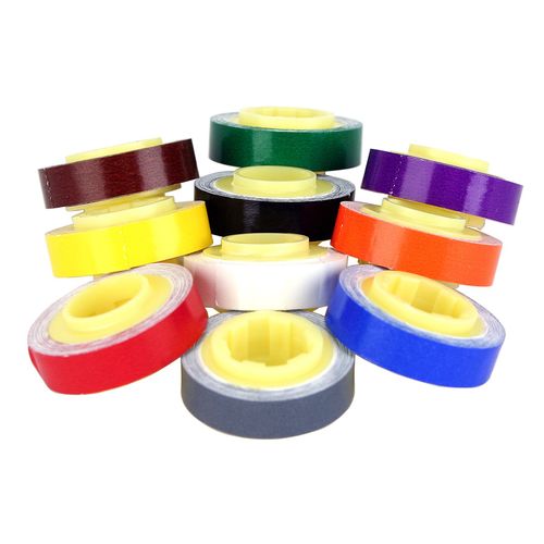 3M Wire Marker Tape Refill Roll SDR-MC, Black, Blue, Brown, Green, Gray, Orange, Red, Violet, White, Yellow (Pack of 10)