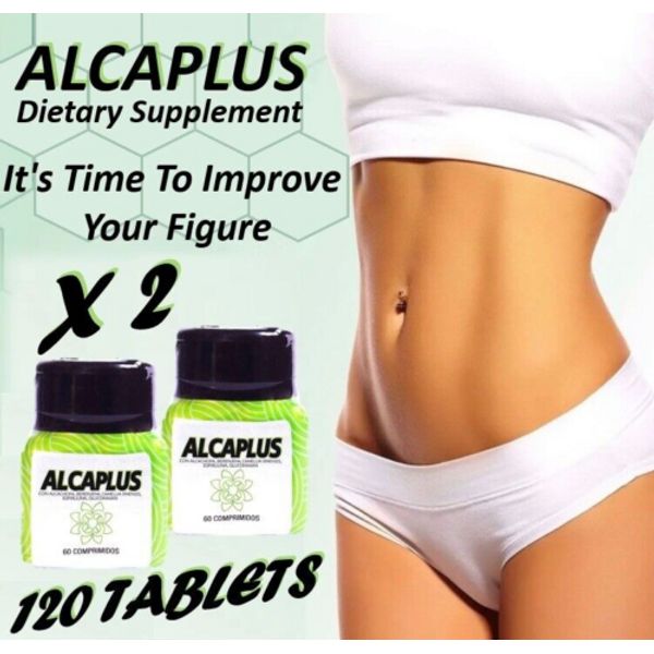 ALCAPLUS DIETARY SUPPLEMENTWEIGHT LOSS SUPPORT FOR MEN & WOMEN/ 120 TABLETS