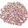 CarAngels Ceramic Mosaic Tiles DIY Home Decor Handmade Craft Ceramic Crafts 500g Solid Pattern (Purple)