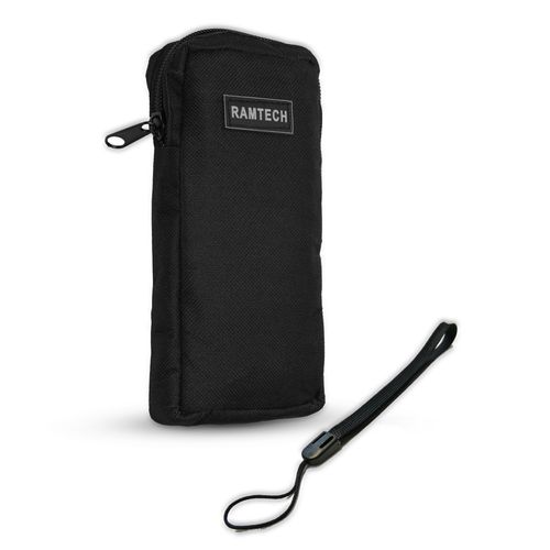 Ramtech Soft Travel Universal Carrying Case for GPS with Bonus Wrist Strap, Compatible with Garmin 48, 60, 72, 72H, 73, 76, 92 Handheld GPS, NCGM