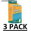3 PACK - Scrub Daddy Sponge Daddy Cellulose Sponge with Scouring Pad No Scratch