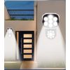 2 pack Simulation Camera Solar Light With Inteligent Sensor Motion Detection 