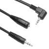 3.3ft Shutter Release Remote Control with 11.4ft Extension Cable 2.5mm, AFUNTA RS-60E3 Wired Remote Control Switch Cord Replacement Compatible 70D 100D 1200D Digital Camera DSLR