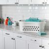 IRIS USA 3 Pack Comfort Carry Laundry Basket, White