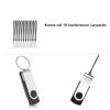 TEWENE USB Flash Memory Flash Drive USB Flash Drive USB Flash Memory USB 2.0 Compact with Strap (512MB, Black x10)
