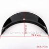 Chern Yueh Peacock Visor, Black, Black, Short Visor, Black