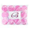 Beauticom® (30 PCS) 30G/30ML Round Clear Plastic Refillable Jars with Pink Lids