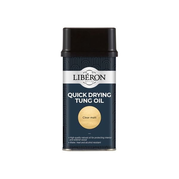 v33 LIBERON QUICK DRY TUNG OIL 250ML CLEAR