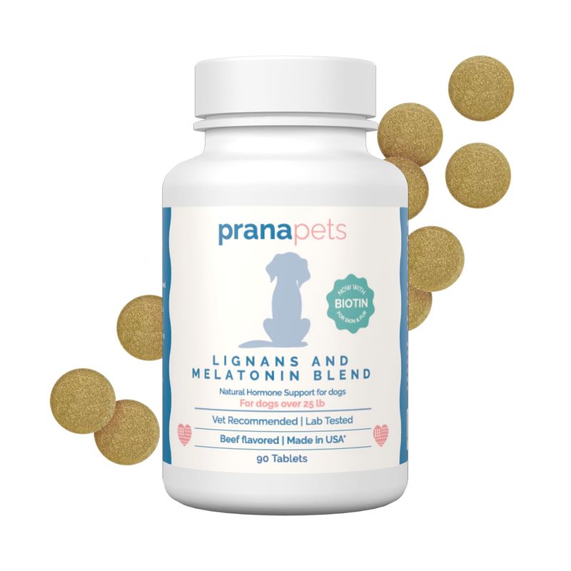 Curated visual reference: Fresh Look at Pranapets Lignans Melatonin With Biotin Blend Naturally Aids In