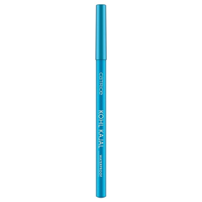 Catrice Kohl Kajal Waterproof, Nr. 070 Turquoise Sense, blau, definierend, schimmernd, glänzend, vegan, wasserfest, Mikroplastik Partikel frei (0,78g)