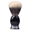 Je&Co 100% Fine Silvertip Badger Bristle Shaving Brush, With Heavy Weight Resin Base (Curved Top)